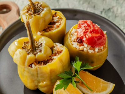 Zeytinyağlı biber dolma tarifi