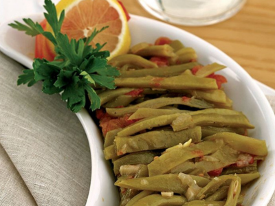 Zeytinyağlı taze fasülye tarifi