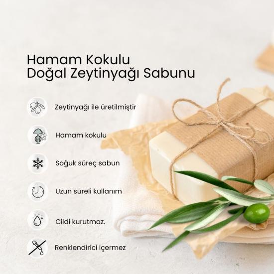 Zeytinseli Hamam Kokulu Zeytinyağı Sabunu 100 gr