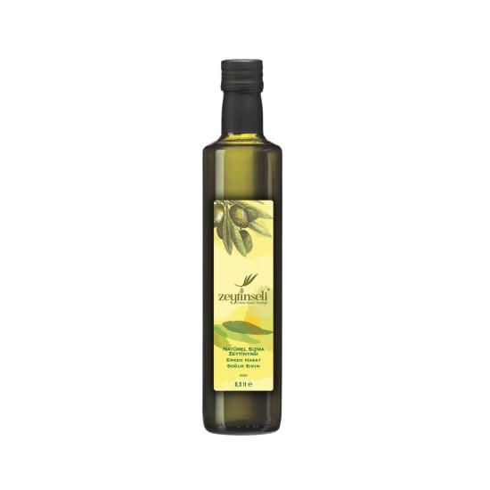 Erken Hasat Soğuk Sıkım Zeytinyağı 0,5 lt