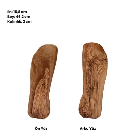Zeytinseli Ahşap Kesme Tahtası 15,8x46,2 cm