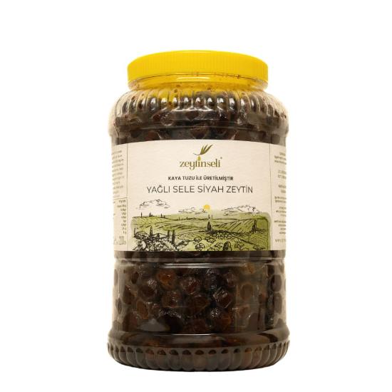 Zeytinseli Gemlik Cinsi Siyah Zeytin 2 kg