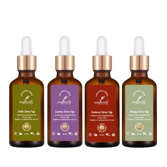 Zeytinseli Kişisel Bakım Seti 50 ml x 4 adet