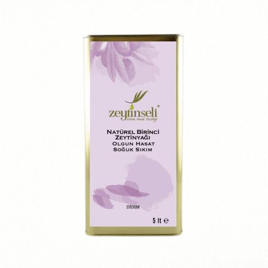 Zeytinseli Olgun Hasat Natürel Birinci Zeytinyağı 5 lt