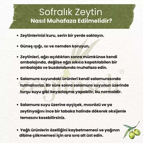 Zeytinseli Gemlik Cinsi Kaya Tuzlu Mısırözü yağlı Siyah Zeytin 1 kg