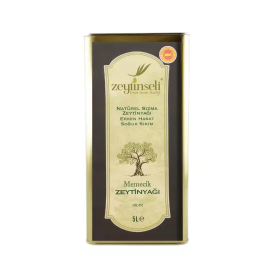 0,4 Asit MEMECİK Zeytinyağı 5 Lt