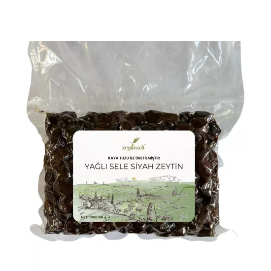 Zeytinseli Yağlı Sele Zeytin, Kaya Tuzlu