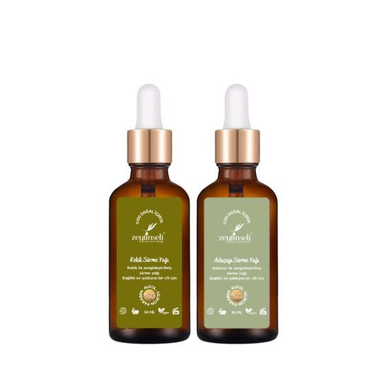 Zeytinseli Kekik ve Adaçayı Sürme Yağı 50 ml