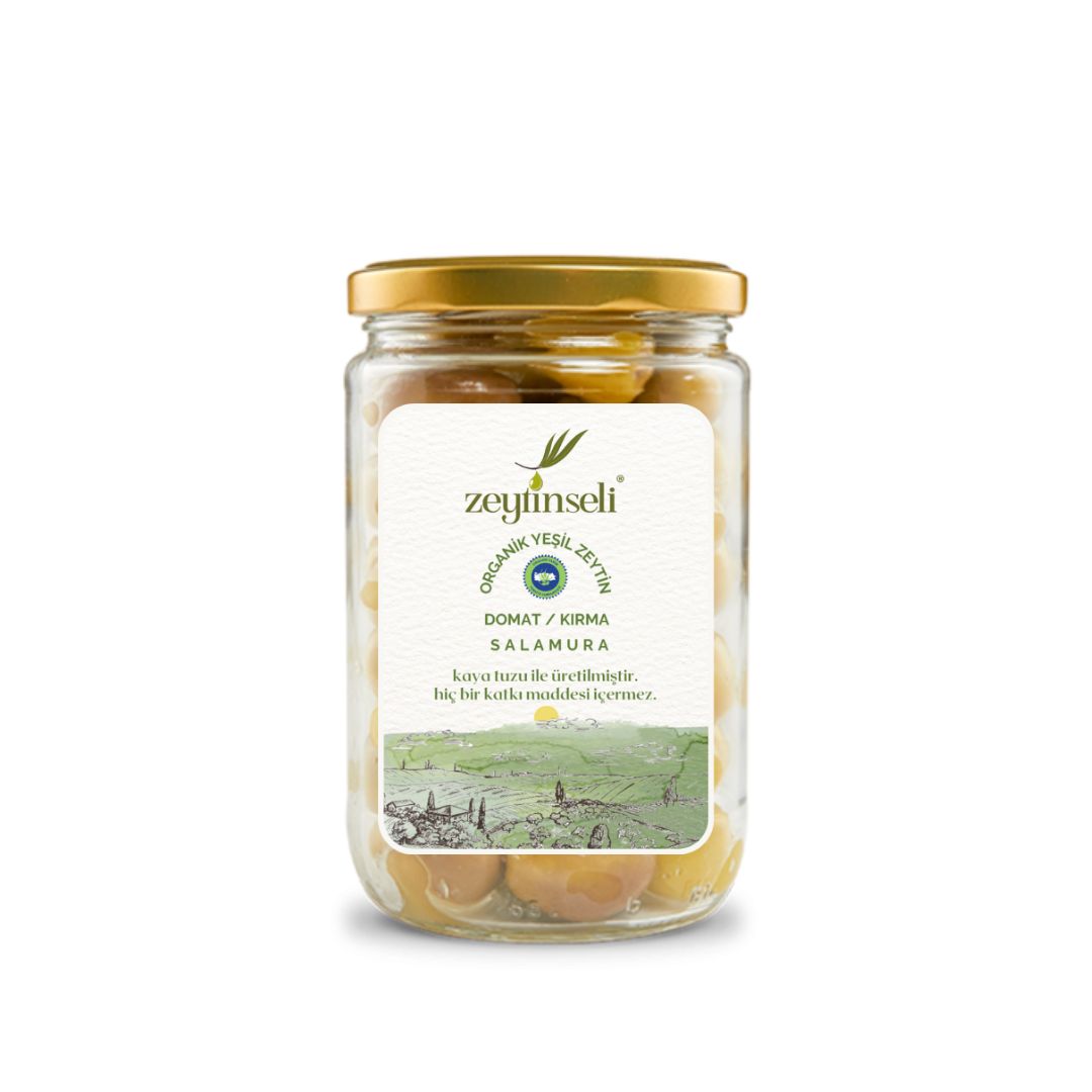 Zeytinseli%20Organik%20Domat%20Kırma%20Yeşil%20Zeytin